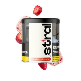 Stral Shisha Tabak 200g - Strwbarry Ice crm