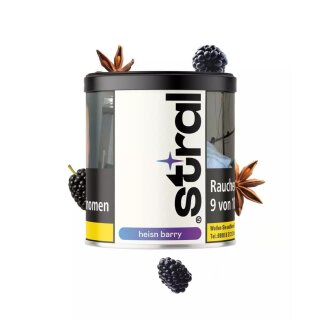 Stral Shisha Tabak 200g - Heisn Barry