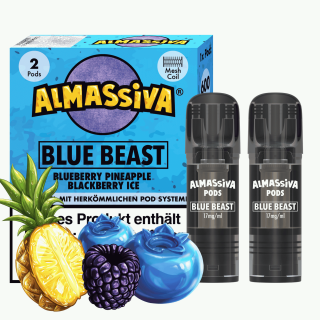 Al Massiva Pod (2er Pack) - Blue Beast