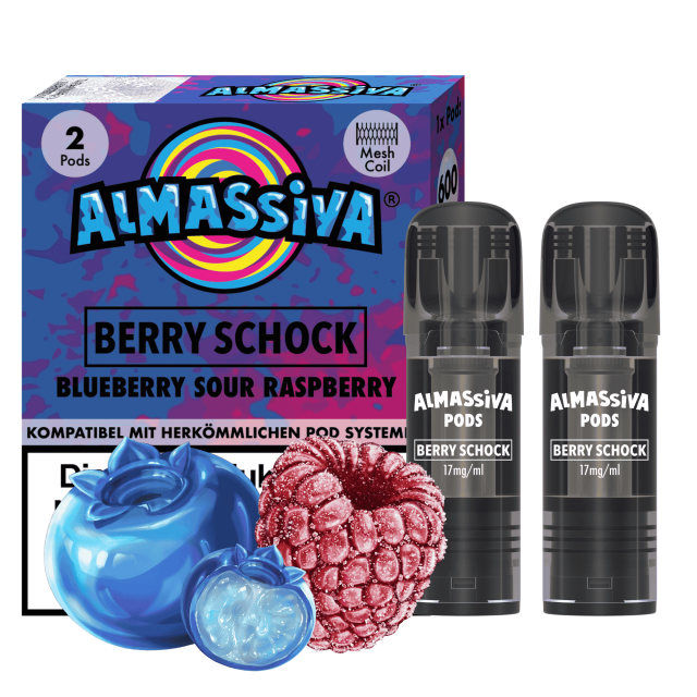 Al Massiva Pod (2er Pack) - Berry Schock