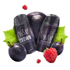 Al Fakher Crown Switch (2er Pack) 2ml - Dark Grape & Berry Ice 18mg