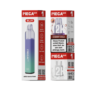Megabar Slim 12K Starter Kit - Cherry Cola...