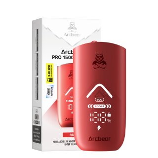 Arcbear Pro 15000 Akkuträger - Red