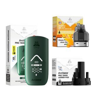 Arcbear Pro 15000 Starter Kit - Citrus Tonic...