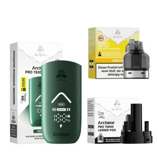 Arcbear Pro 15000 Starter Kit - Lemon Lime...