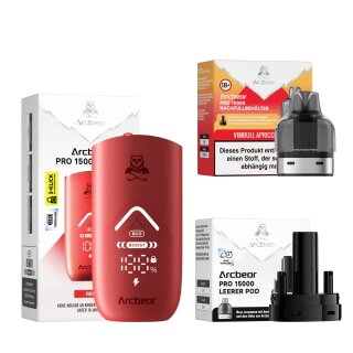 Arcbear Pro 15000 Starter Kit - Vimbull Apricot Peach...