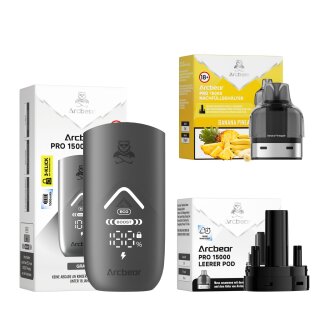 Arcbear Pro 15000 Starter Kit - Banana Pineapple...