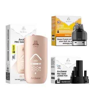 Arcbear Pro 15000 Starter Kit - Mango Fizz...