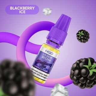 HQD Juice 20K Liquid - Blackberry Ice 3mg